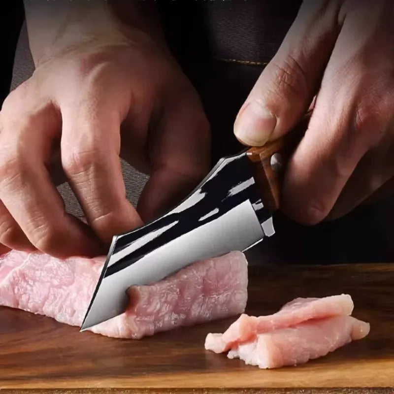 Newly 3-Piece Set Of Multifunctional Knives, Professional Bone Removal Knives, Picnic Meat Cutting Knives, Portable Fruit Knives