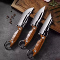 Newly 3-Piece Set Of Multifunctional Knives, Professional Bone Removal Knives, Picnic Meat Cutting Knives, Portable Fruit Knives