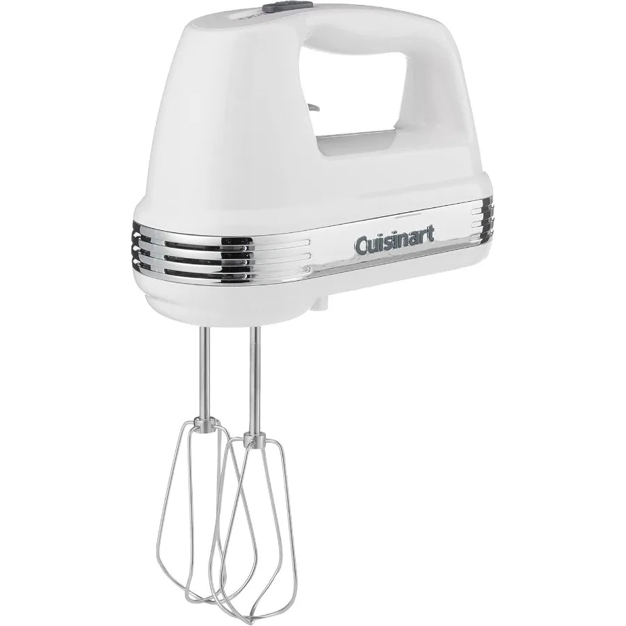 Power Advantage Hand Mixer and 2-Slice Toaster Oven Bundle in Stainless Steel with Silver Accents for Kitchen Use Compact Desig