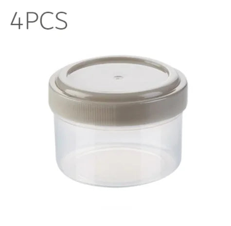 Kitchen 7pcs Food Containers Set BPA Free Plastic Airtight Storage Box With 10stickers and Pen