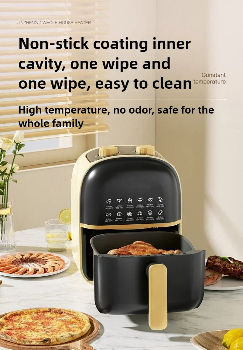 220V 8.5L Air Fryer Automatic Electric Oven No Turning Over New Large-capacity Multi-function Intelligent Oil-free Integration