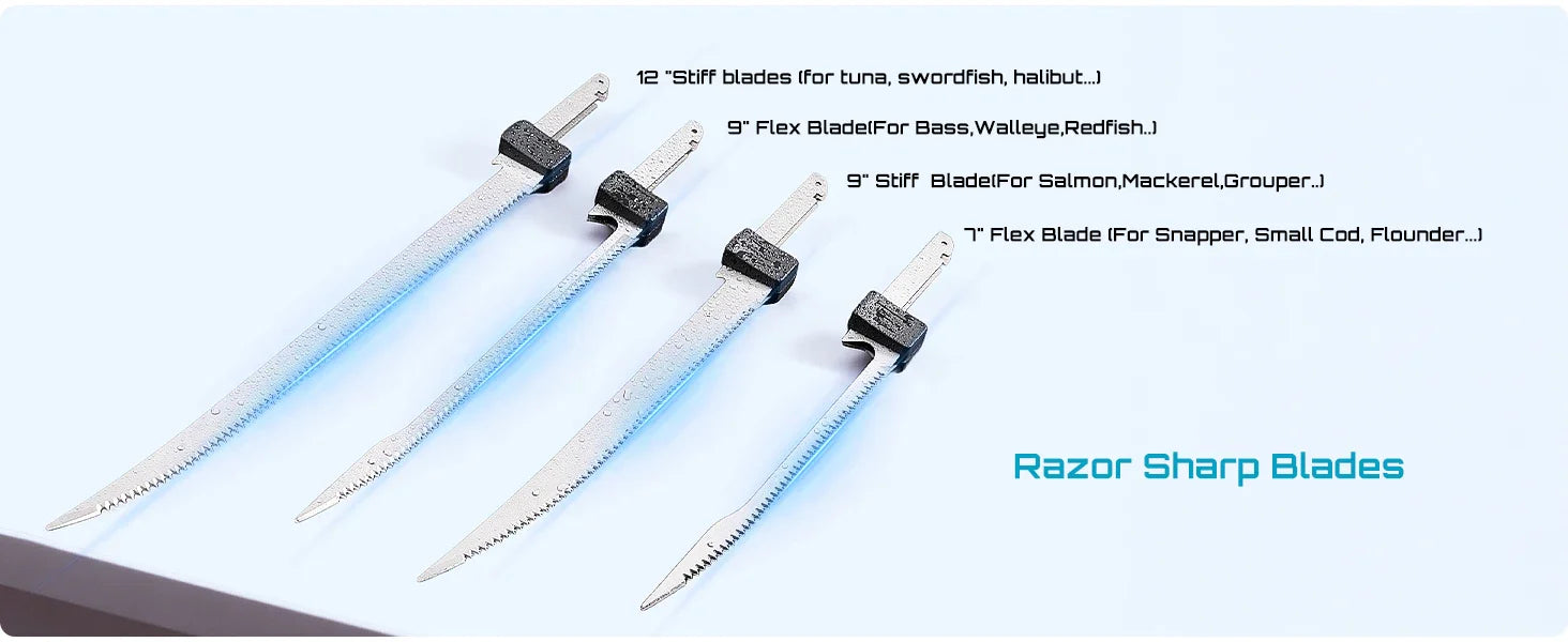 Seesii Cordless Electric Fillet Knife Rechargaable Fish Knife Lithium Battery Cutter Bread Beef Knives Kitchen Cooking Tools
