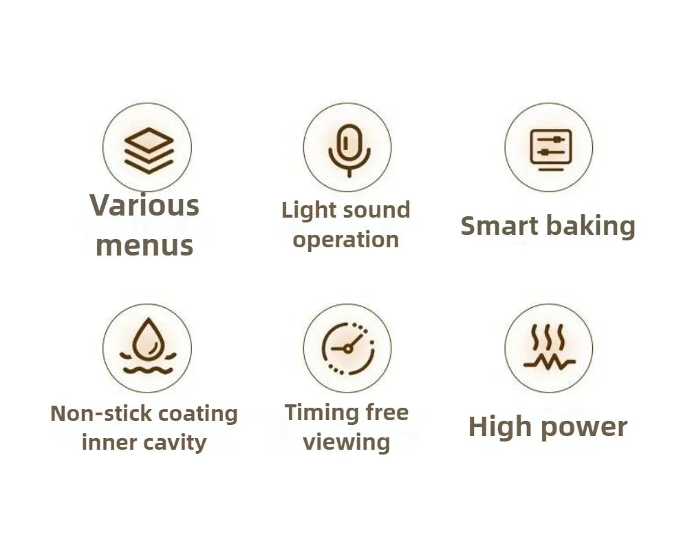 220V 8.5L Air Fryer Automatic Electric Oven No Turning Over New Large-capacity Multi-function Intelligent Oil-free Integration