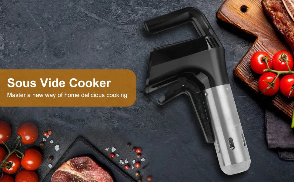 Gison 1800W NEW Sous Vide Cooker LCD Touch Immersion Circulator Accurate Cooking IPX7 with Fast heated Waterproof Vacuum Cooker