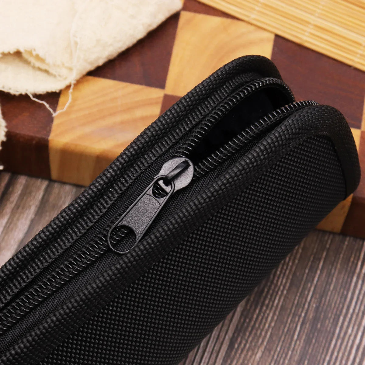 WXCOO Damascus Steel Folding Knife Non-Slip Handle Pocket Knife Stainless Steel Meat Cleaver BBQ Kitchen Knife with Sheath