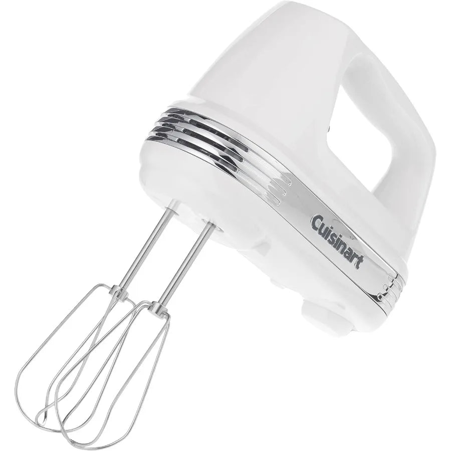 Power Advantage Hand Mixer and 2-Slice Toaster Oven Bundle in Stainless Steel with Silver Accents for Kitchen Use Compact Desig