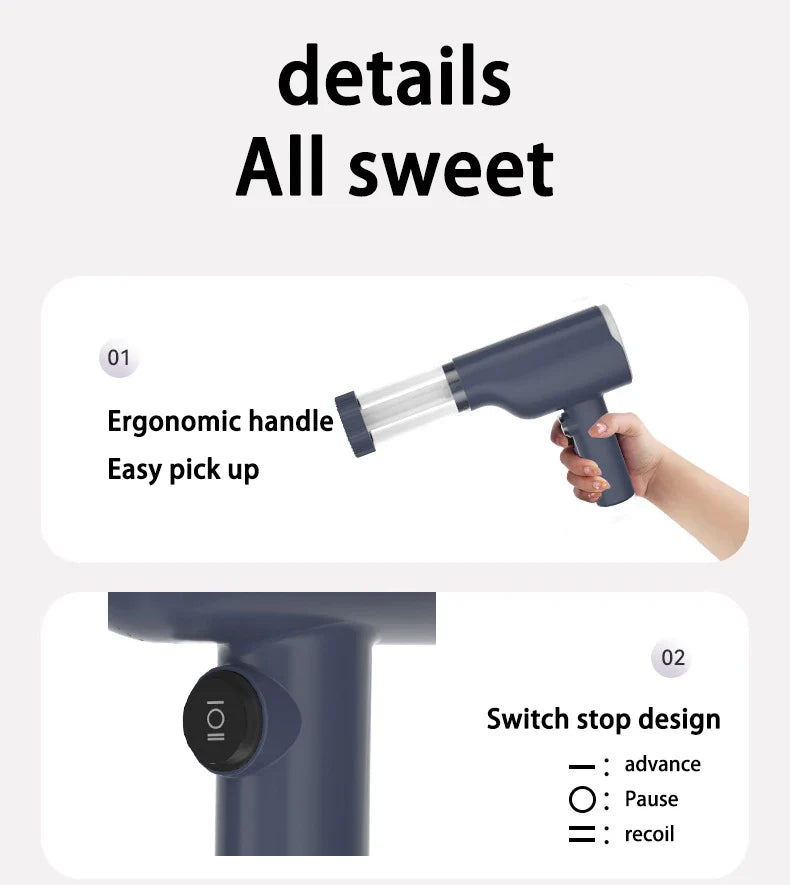 New Multi-functional Kitchen Automatic Hand-held Noodle Machine Fast Noodle Press Small Household Electric Noodle Machine