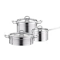 New Item Stainless Steel Cookware Set Large Noodle Cooking Pot Set Pasta Pots